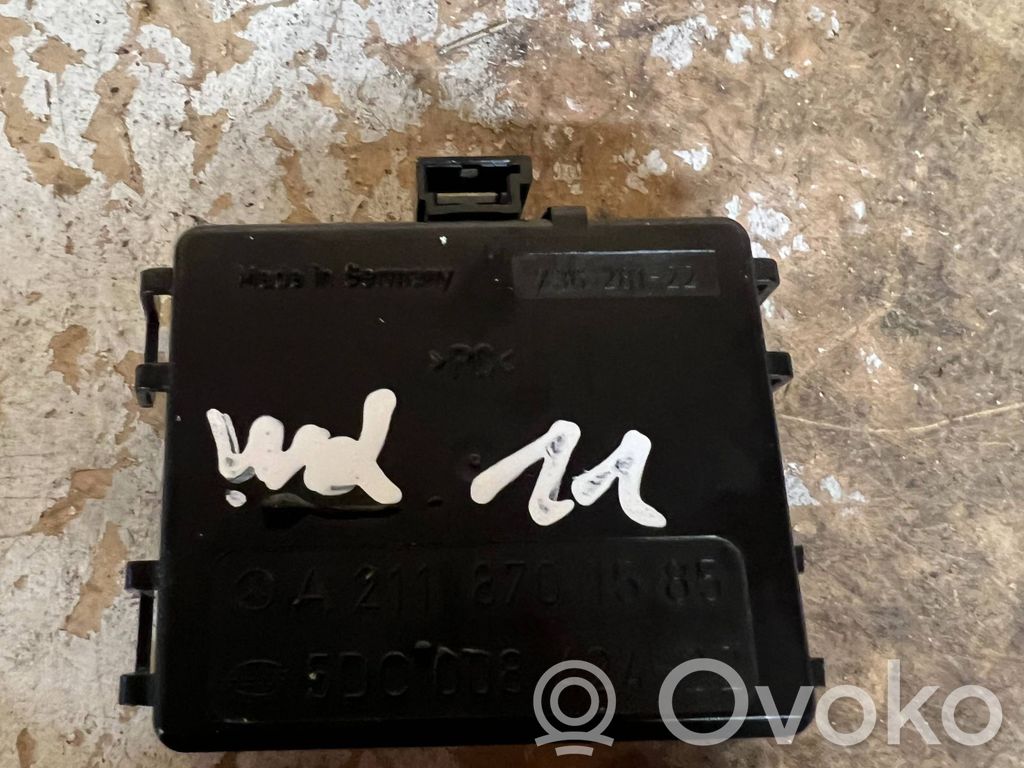 Mercedes-Benz E W211 Sensor de lluvia 