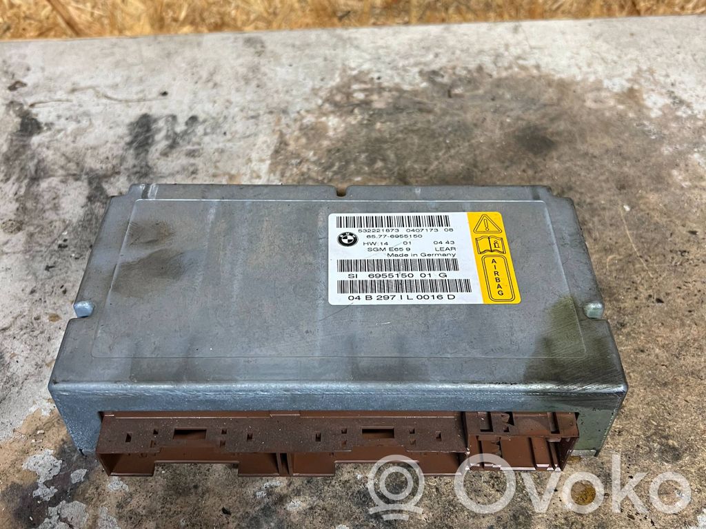Module de contrôle airbag   65776966150,532221873
