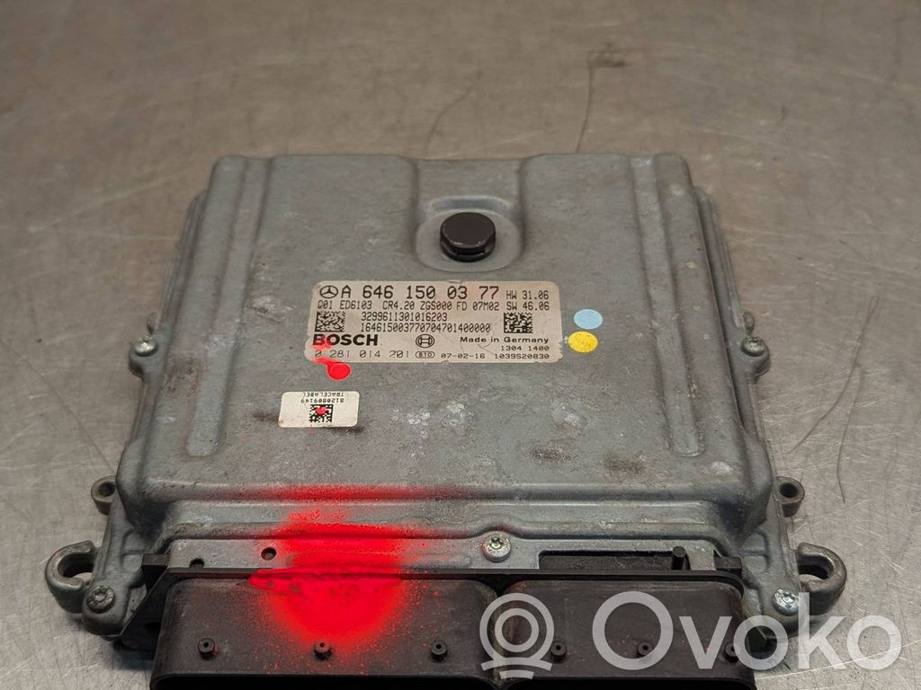 Mercedes-Benz Sprinter W906 Engine control unit/module 