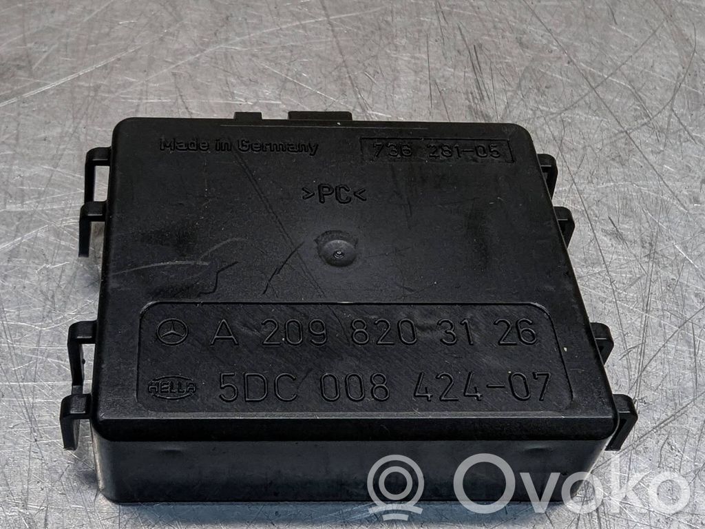Mercedes-Benz E W211 Sensor de lluvia 