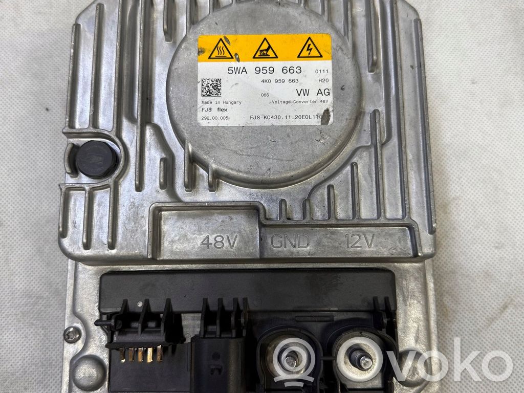 Audi A6 S6 C8 4K Inversor/convertidor de voltaje 