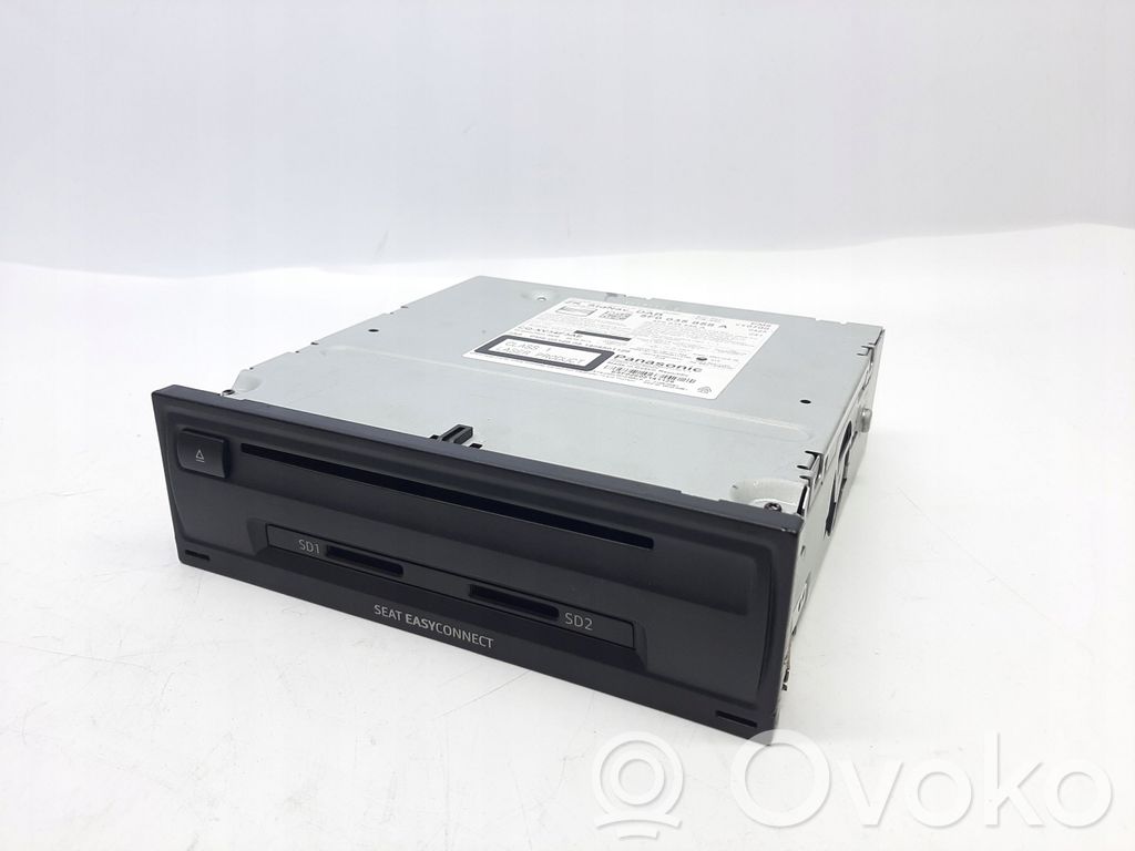 Seat Leon (5F) Unidad delantera de radio/CD/DVD/GPS 