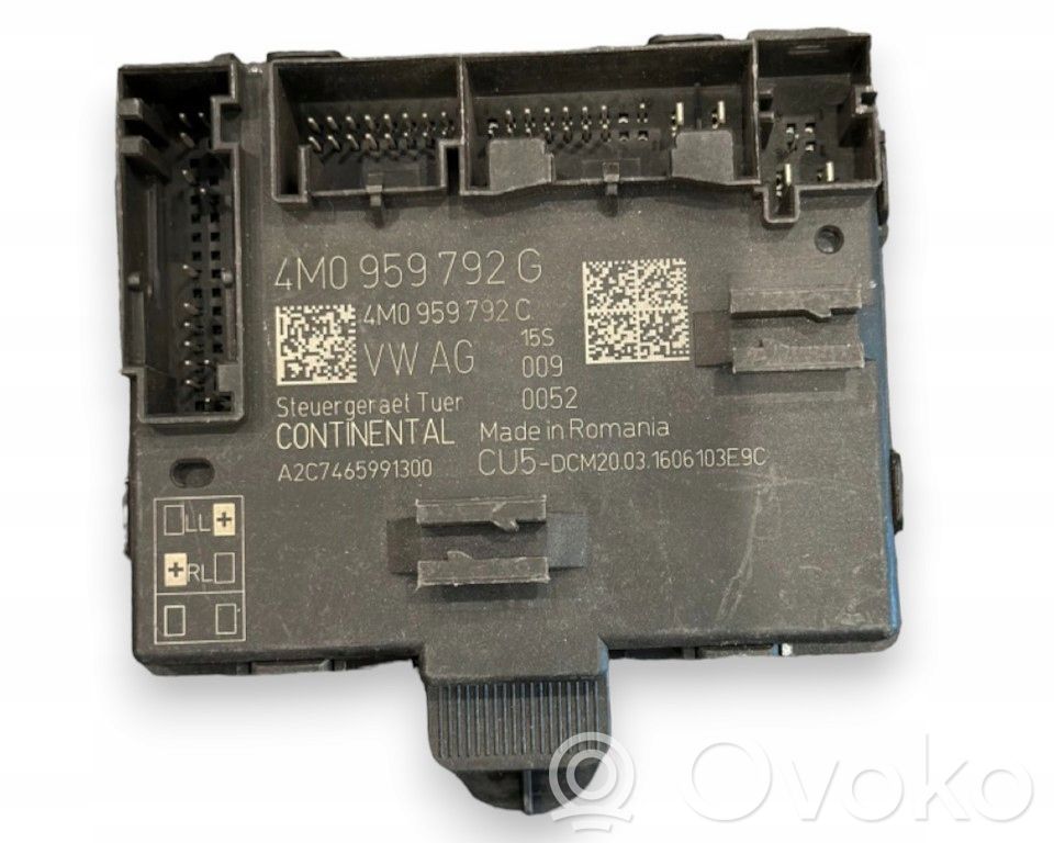 Audi A4 S4 B9 Door control unit/module 