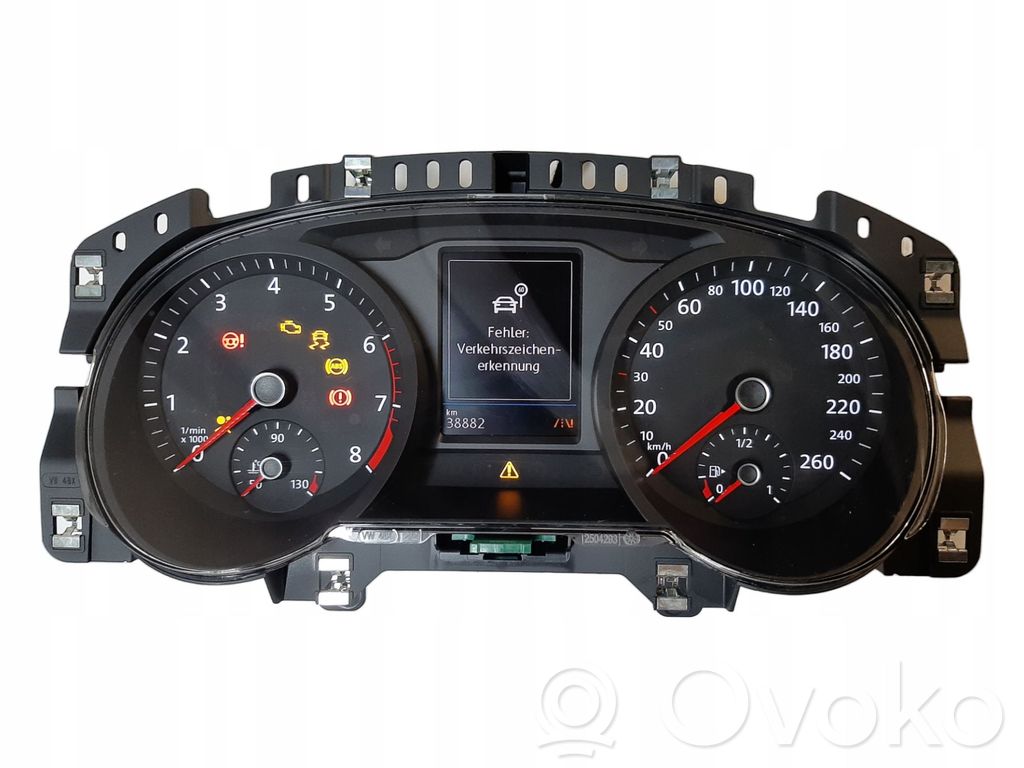 Volkswagen PASSAT B8 Nopeusmittari (mittaristo) 