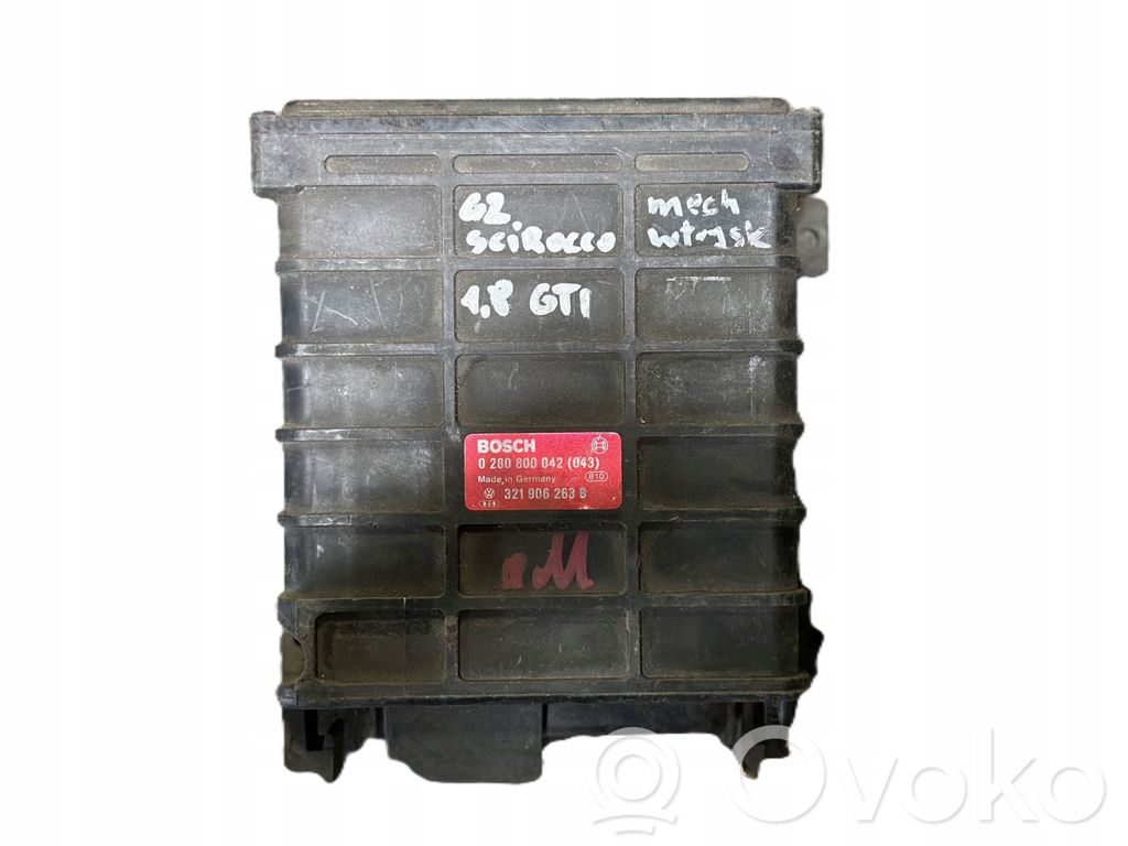 Engine control unit/module   321906263B,0280800042,0280800043,321906263BOE,9F546327,B57F6278AF10