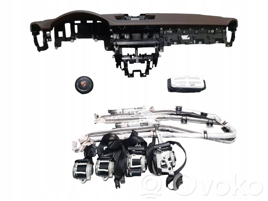 Porsche Cayenne (9Y0 9Y3) Set airbag con pannello 