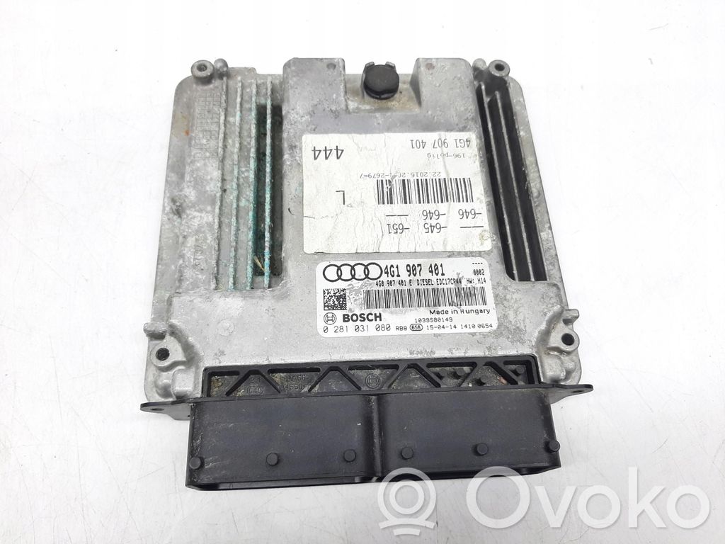 Audi A6 C7 Engine control unit/module ECU 