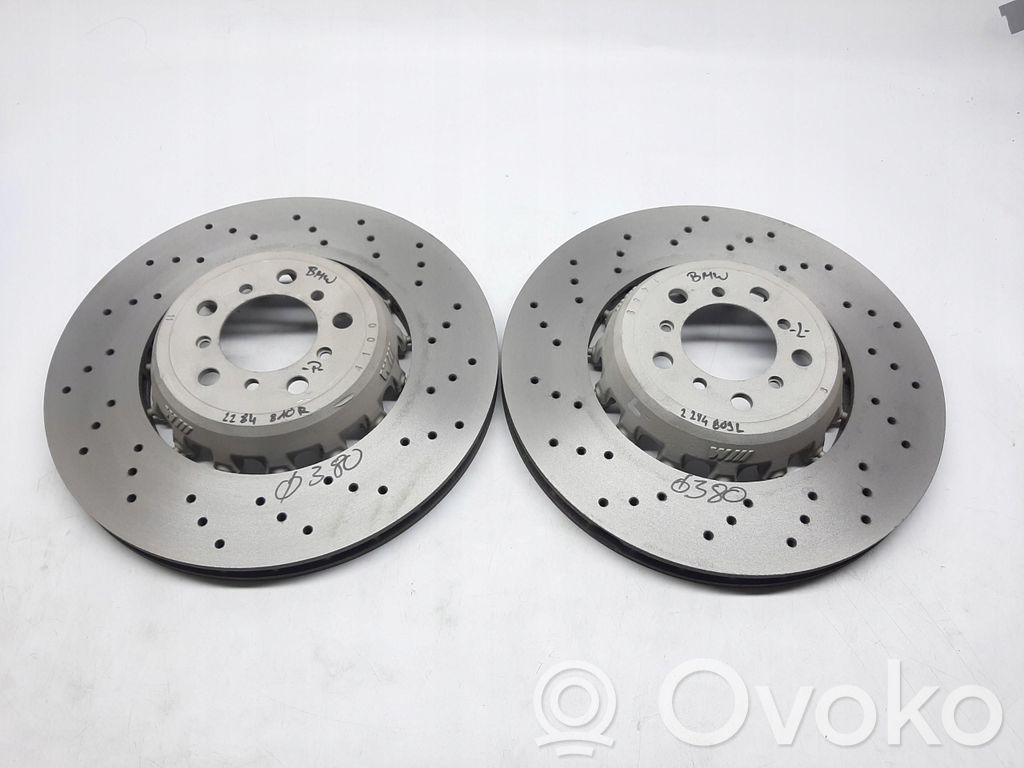 BMW M2 F87 Tarcza hamulca przedniego 