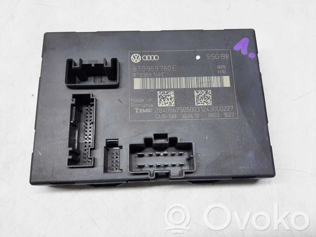 Audi A5 8T 8F Seat control module 
