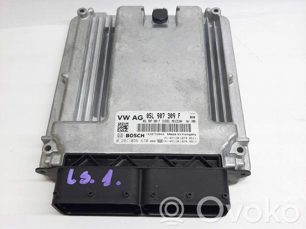 Volkswagen Transporter - Caravelle T6 Unitate control motor/modul ECU 