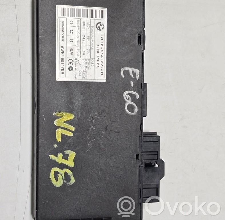 CAS-ohjainlaite/moduuli   9147227,9147227,5WK49514YBR