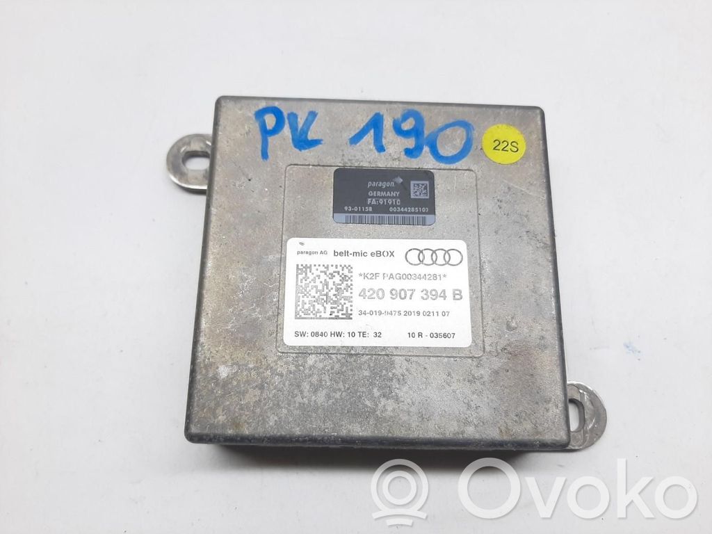 Audi Q5 SQ5 FY Sonstige Steuergeräte / Module 