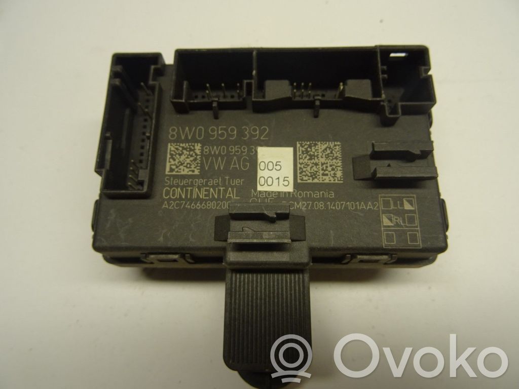 Audi A4 S4 B9 8W Door control unit/module 