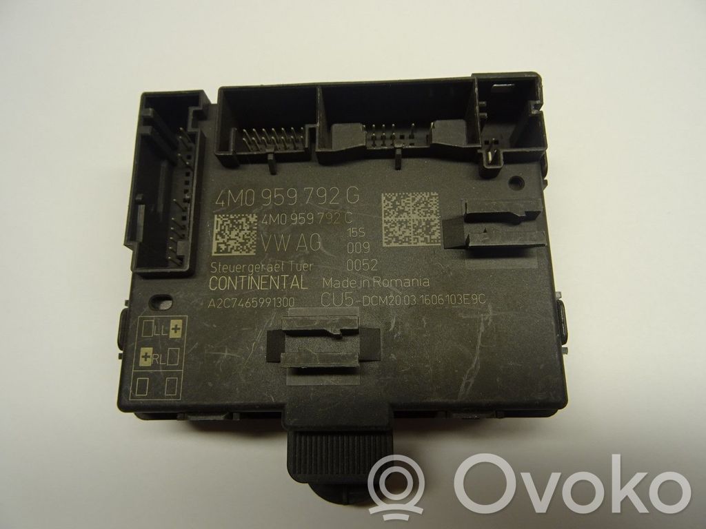 Audi A4 S4 B9 8W Door control unit/module 