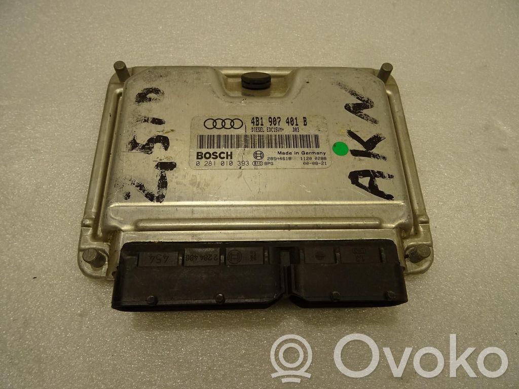 Engine control unit/module ECU   4B1907401B,4B1907401B