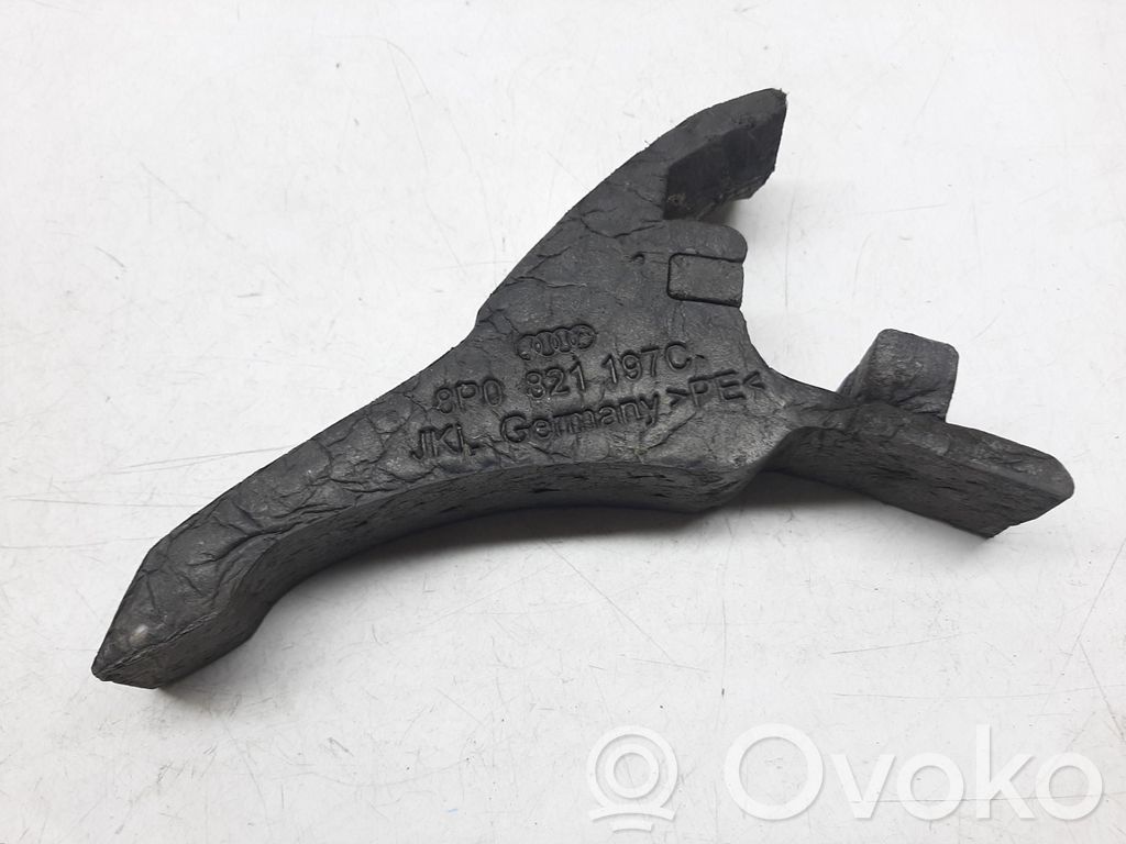 Audi A3 S3 8P Element spumă suport/etanșare aripă 