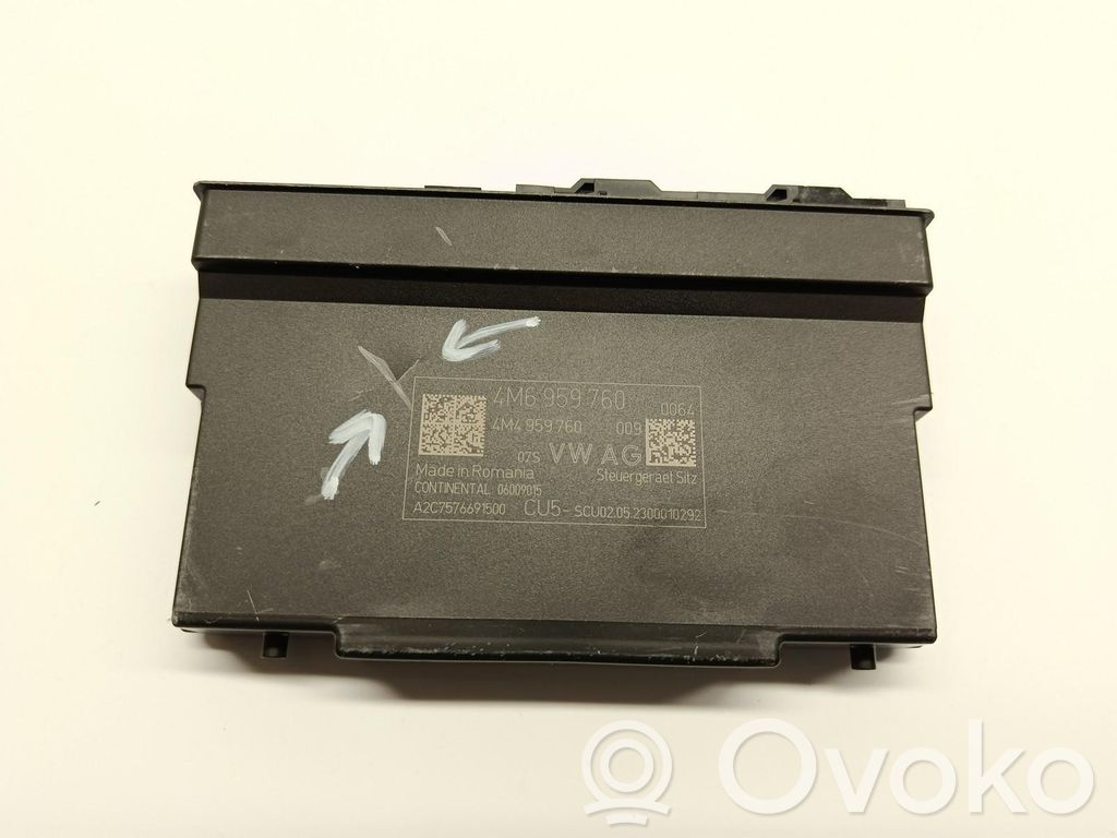 Audi A6 C7 Unidad de control del asiento