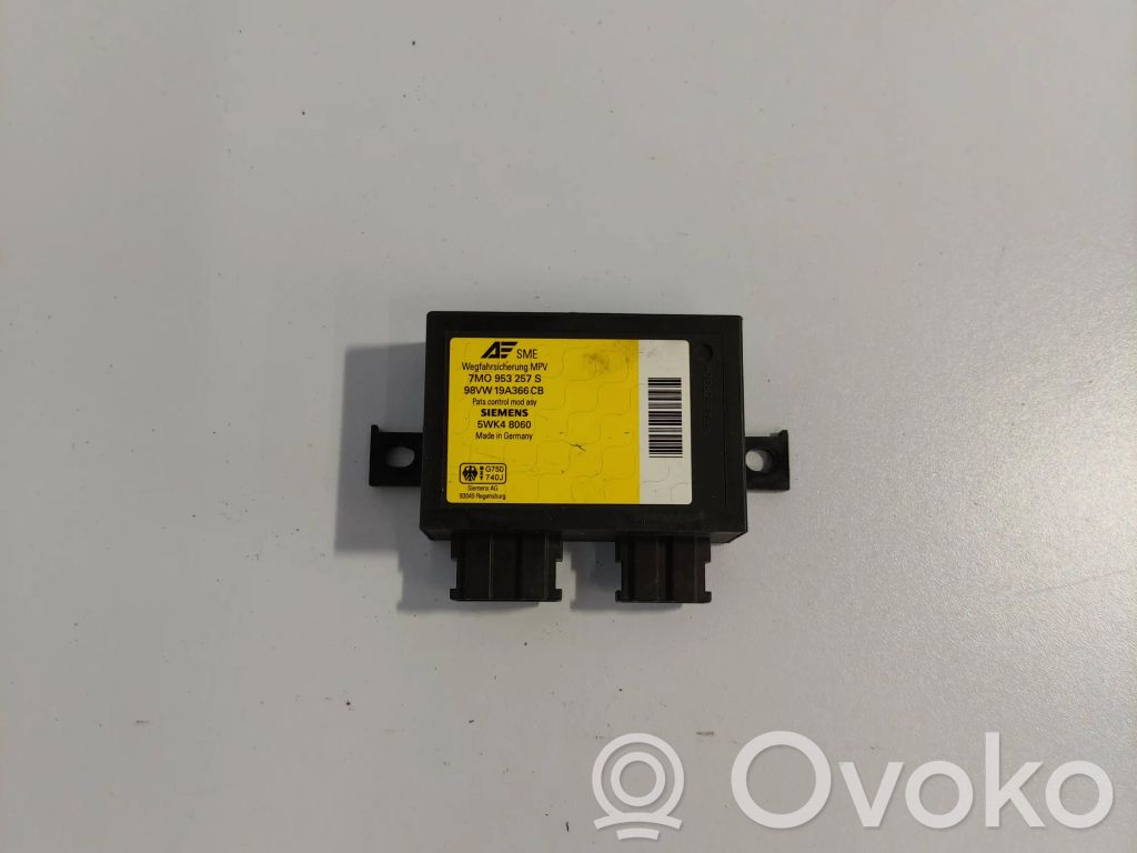 Volkswagen Sharan Other control units/modules 