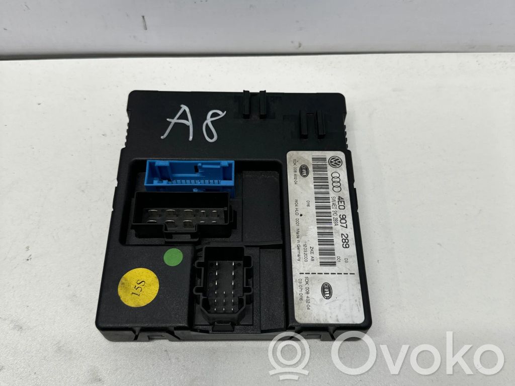 Audi A8 S8 D3 4E Comfort/convenience module 