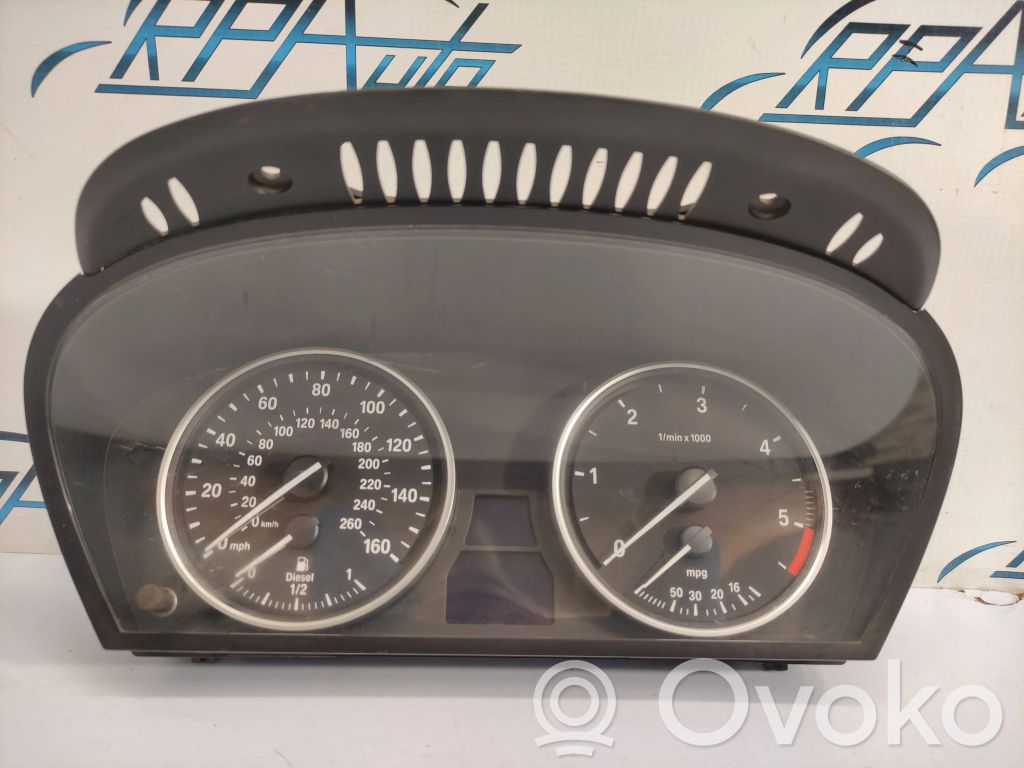 BMW 5 E60 E61 Speedometer (instrument cluster) 
