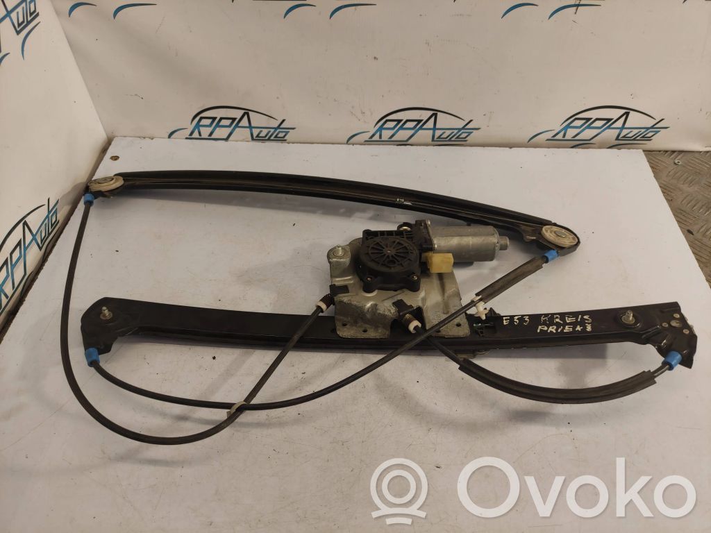 BMW X5 E53 Elektryczny podnośnik szyby drzwi przednich 