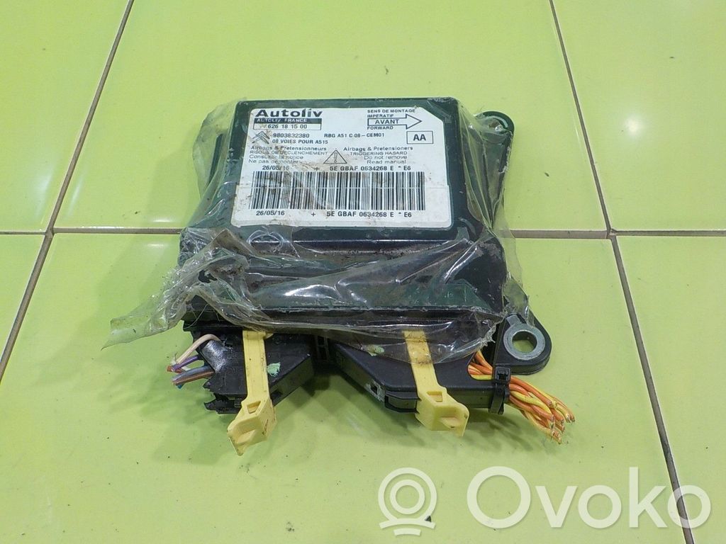 Citroen C3 Airbag control unit/module 