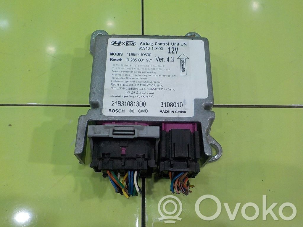 KIA Carens II Airbag control unit/module 