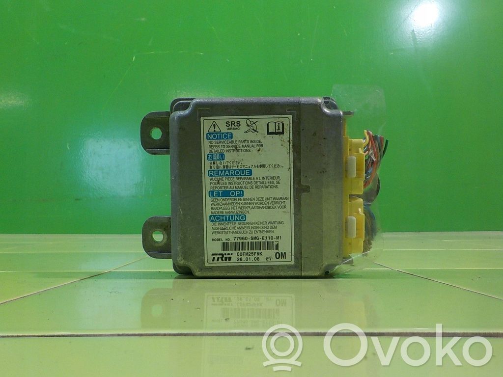 Honda Civic Airbag control unit/module 