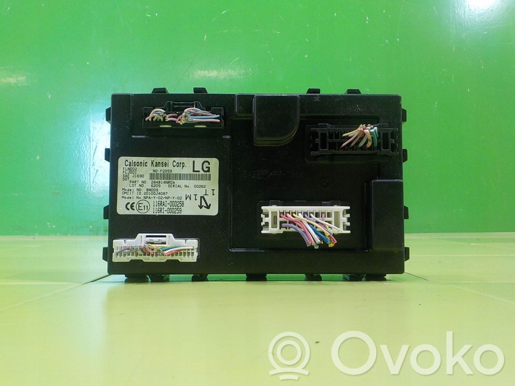 Nissan Leaf I (ZE0) Central body control module 