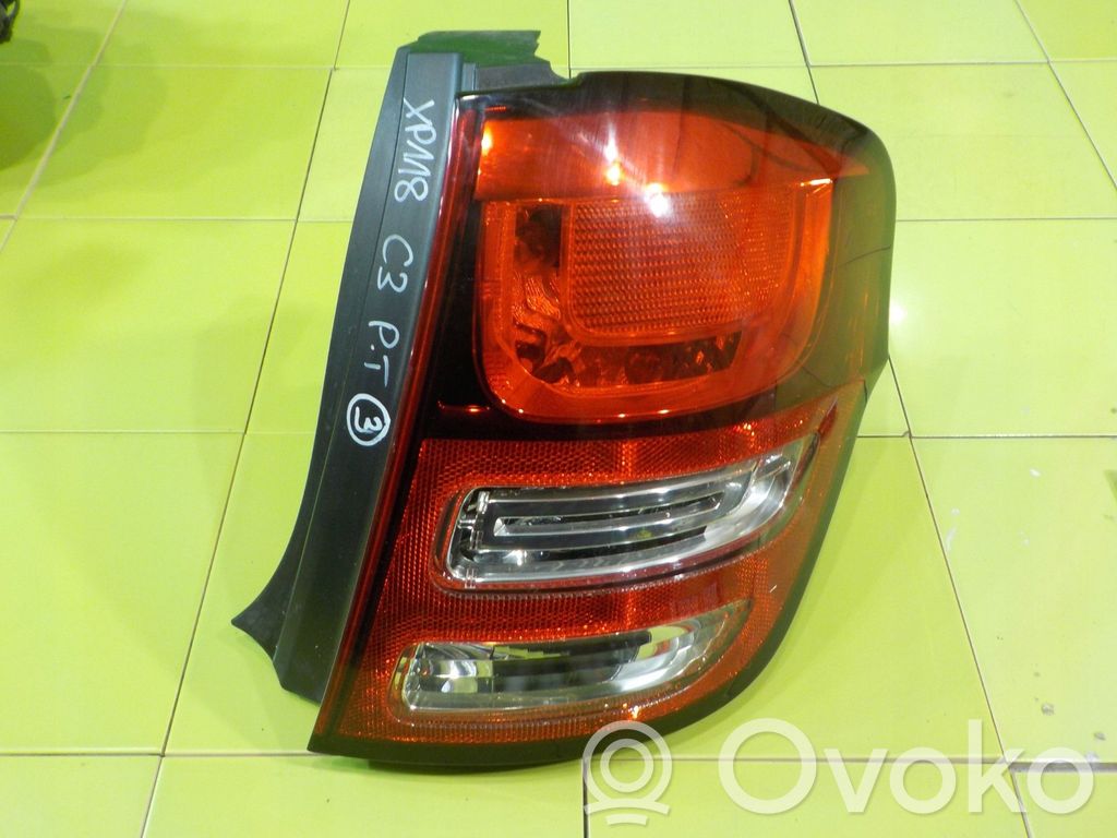 Citroen C3 Galinis žibintas kėbule 