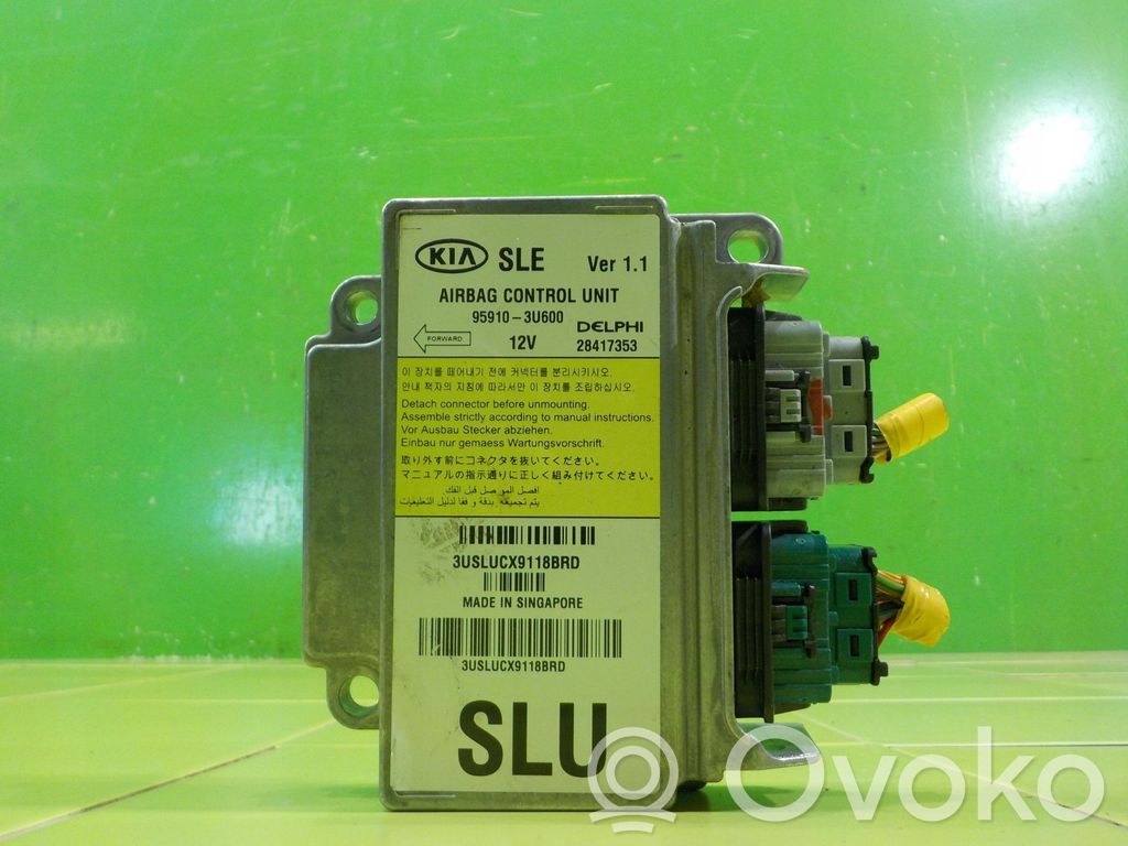 KIA Sportage Airbag control unit/module 