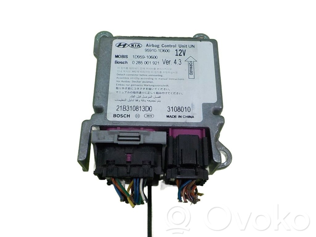 KIA Carens II Airbag control unit/module 