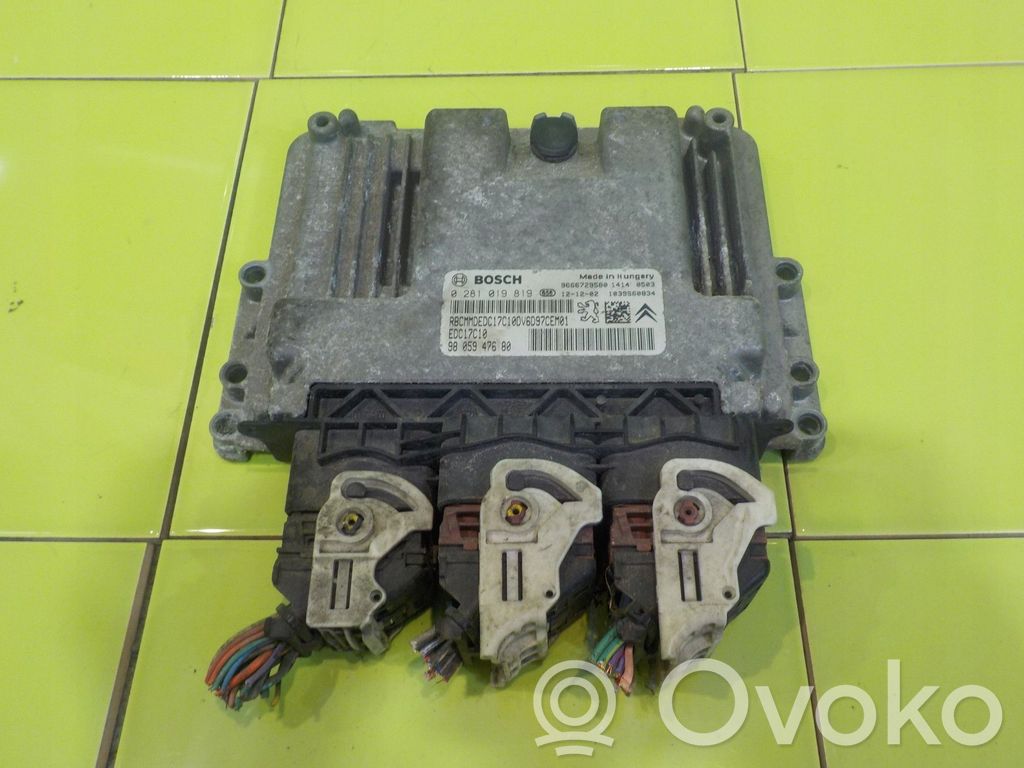Unidad de control/módulo del motor   9605947680