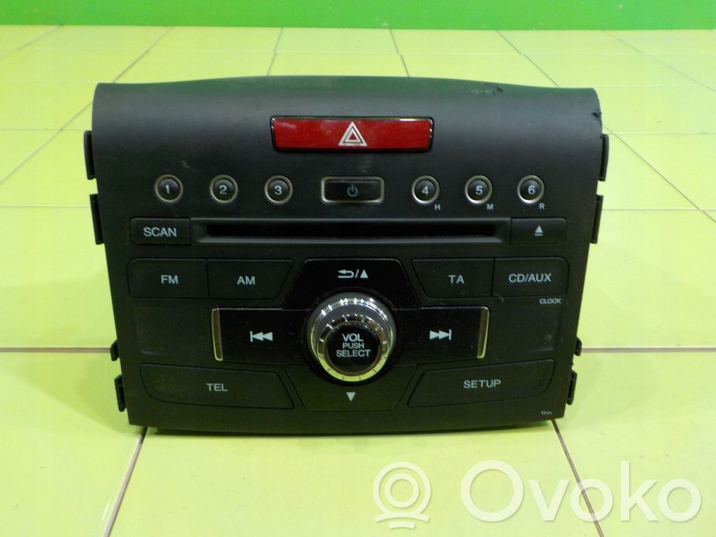 Honda CR-V Unidad delantera de radio/CD/DVD/GPS 