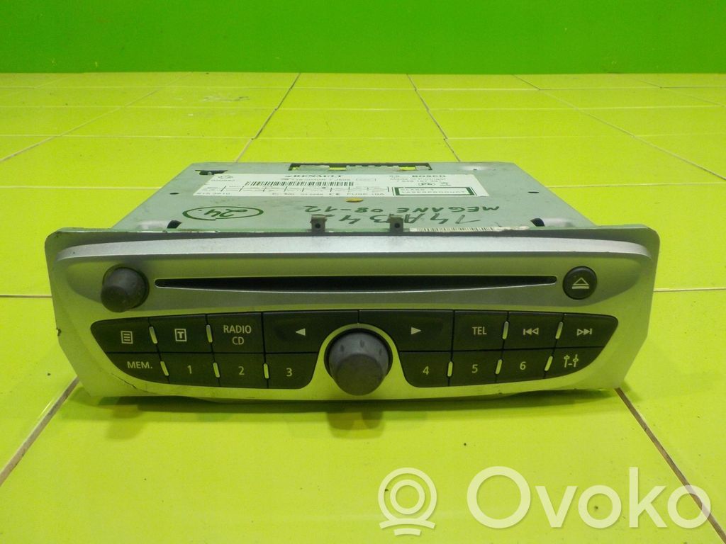 Renault Megane III Radio / CD/DVD atskaņotājs / navigācija 