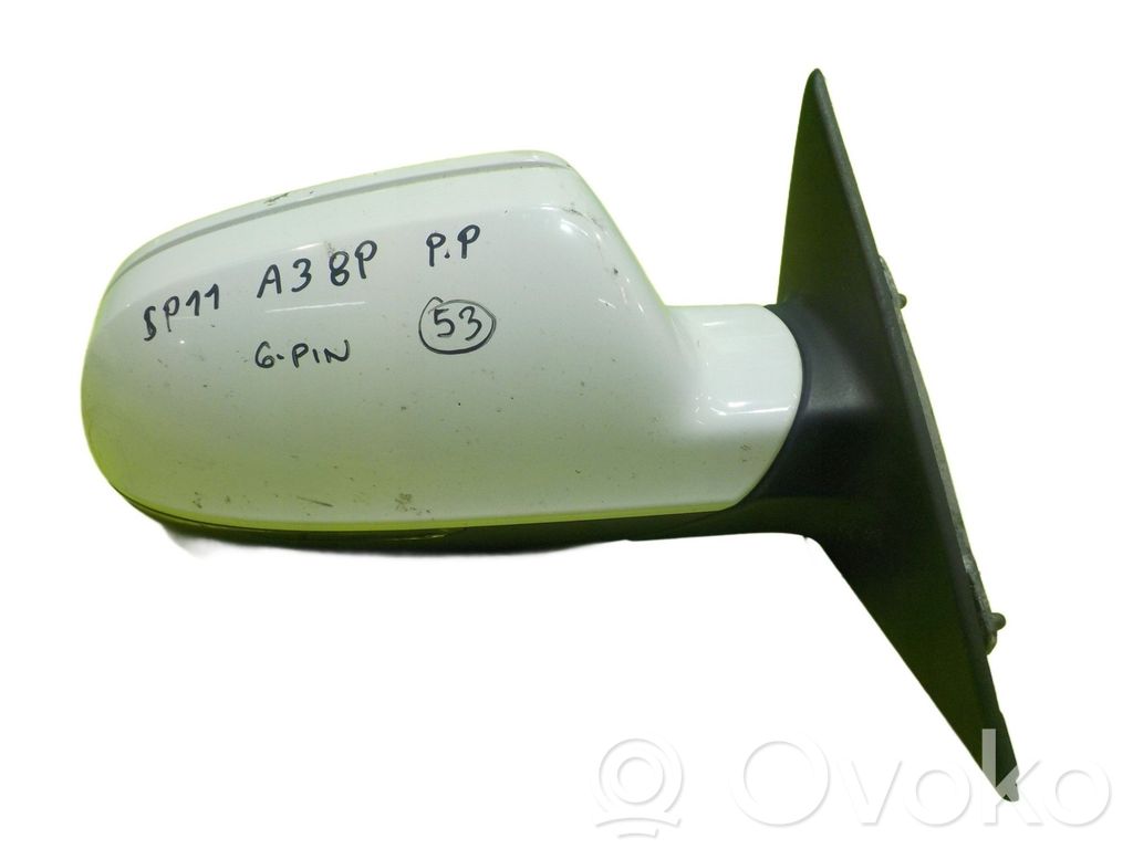 Opel Corsa D Front door electric wing mirror 