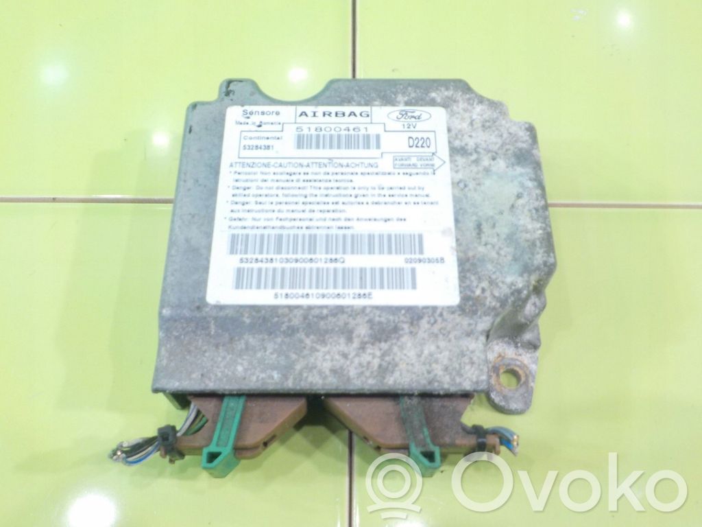 Ford Ka Oro pagalvių valdymo blokas 