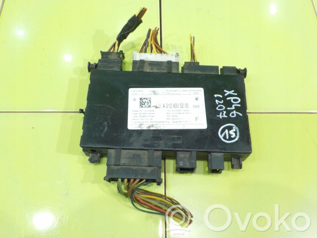 Mercedes-Benz E C207 W207 Module de contrôle carrosserie centrale 