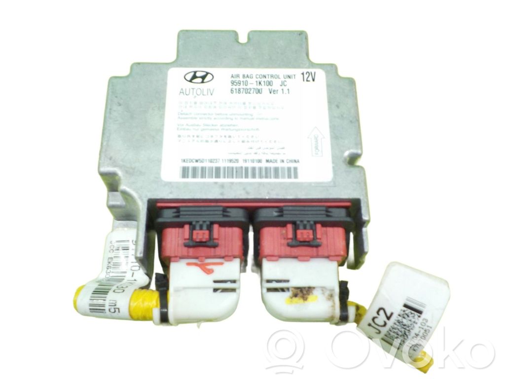 Hyundai ix20 Airbag control unit/module 