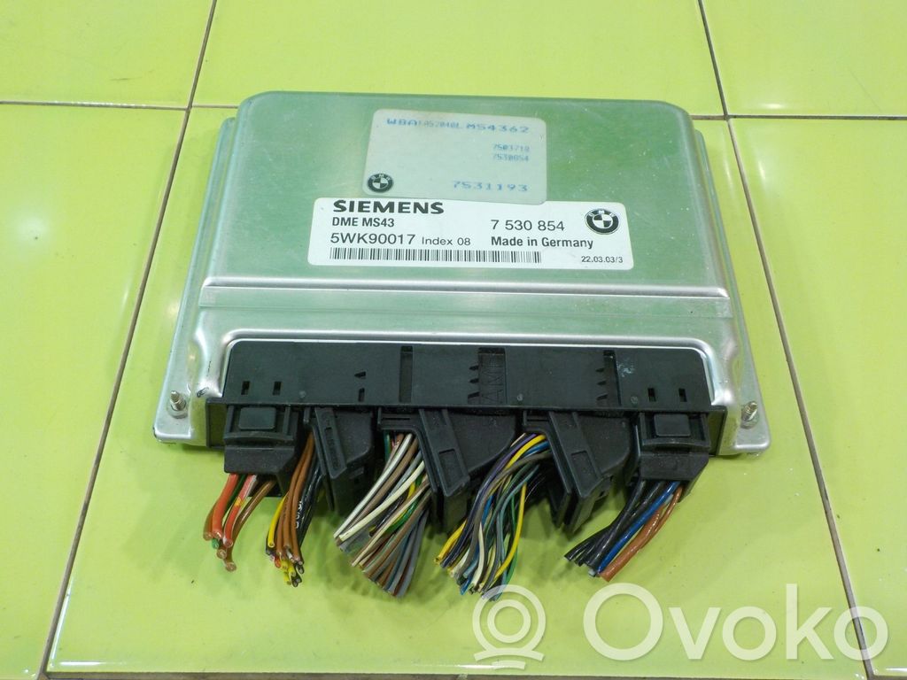 BMW X5 E53 Moottorin ohjainlaite/moduuli 