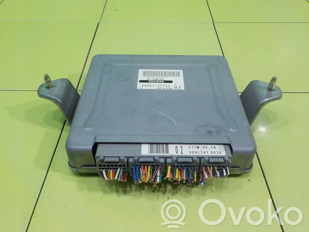 Toyota Prius (XW20) Autres unités de commande / modules 