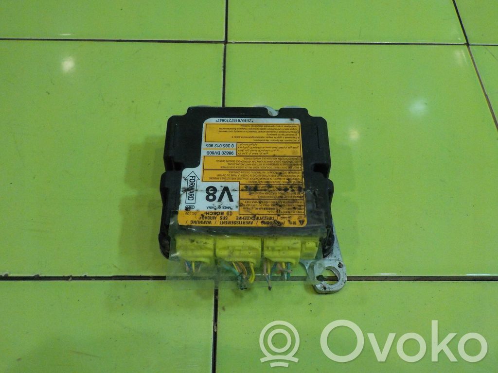 Nissan Juke I F15 Unidad de control/módulo del Airbag 