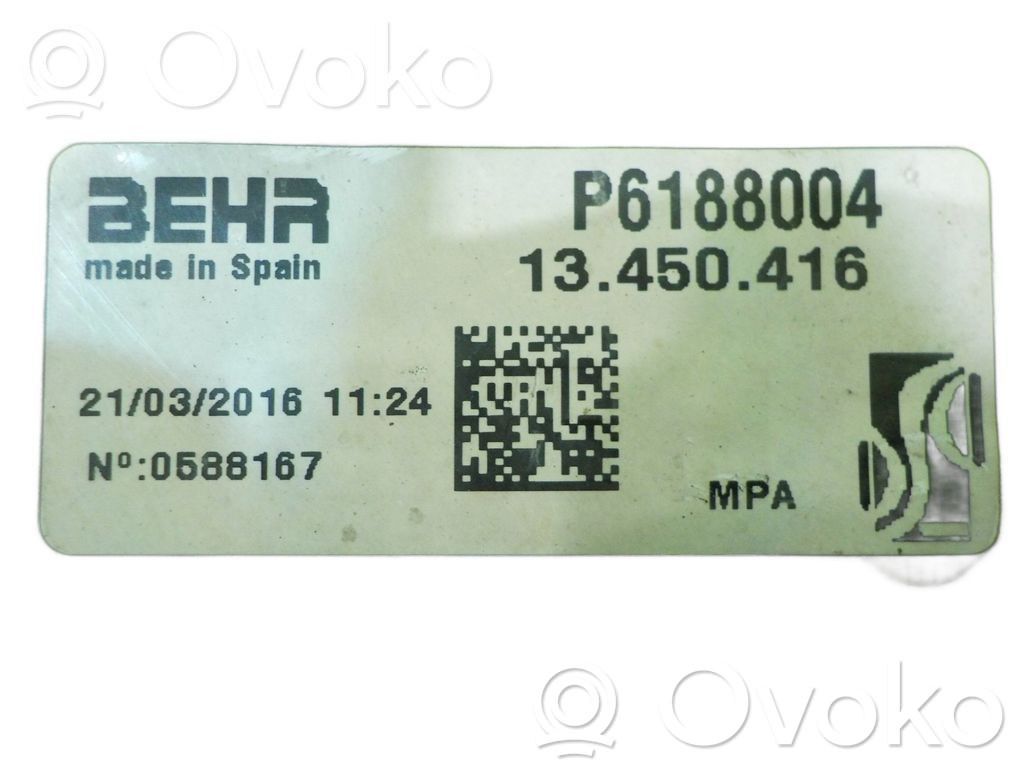 Opel Adam Kit ventilateur