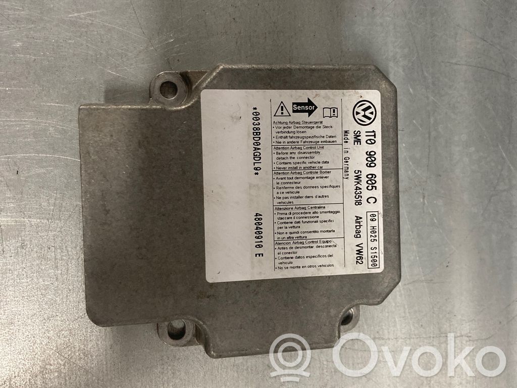 Volkswagen Touran I Sterownik / Moduł Airbag 