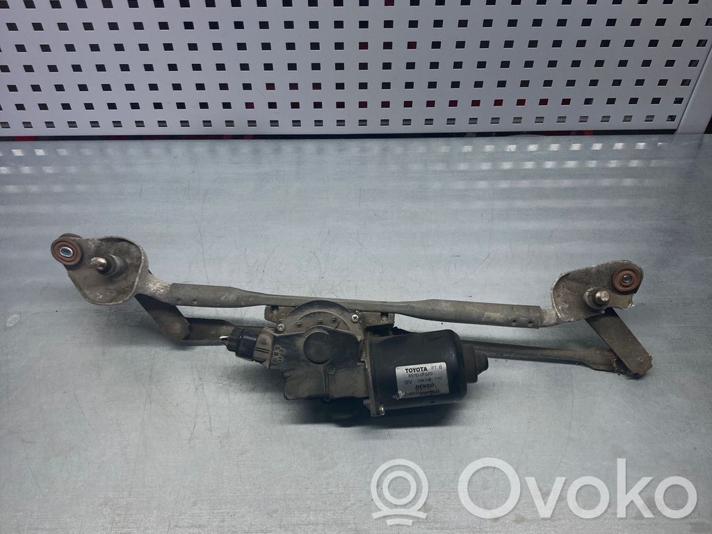 Toyota Corolla Verso AR10 Front wiper linkage and motor 