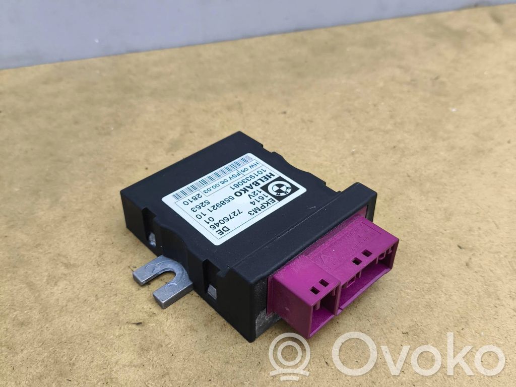 BMW 3 E90 E91 Fuel injection pump control unit/module 