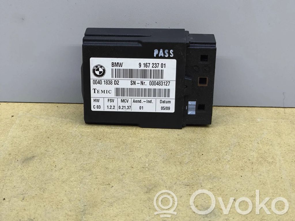 BMW 3 E92 E93 Sėdynės valdymo blokas 