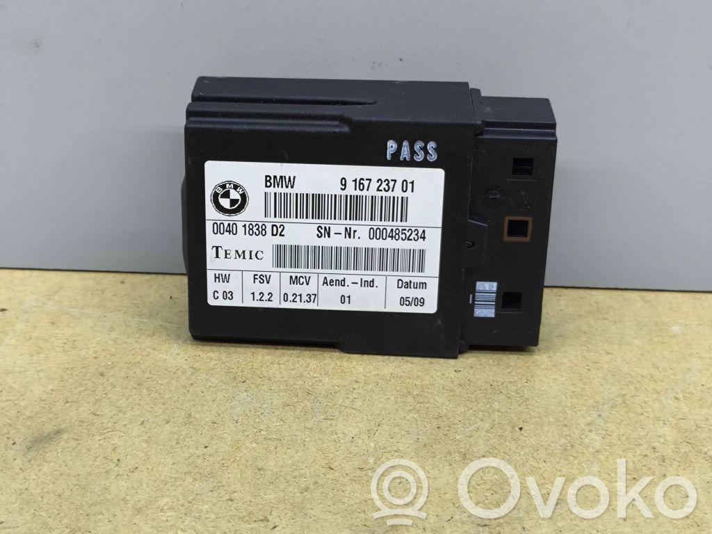 BMW 3 E92 E93 Sėdynės valdymo blokas 