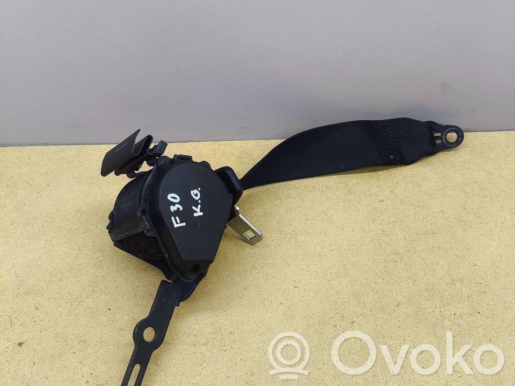BMW 3 F30 F35 F31 Pas bezpieczeństwa fotela tylnego 