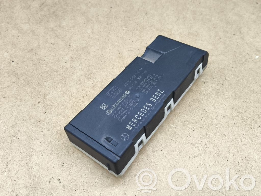 Mercedes-Benz C W205 Sterownik / Moduł elektrycznej klapy tylnej / bagażnika 